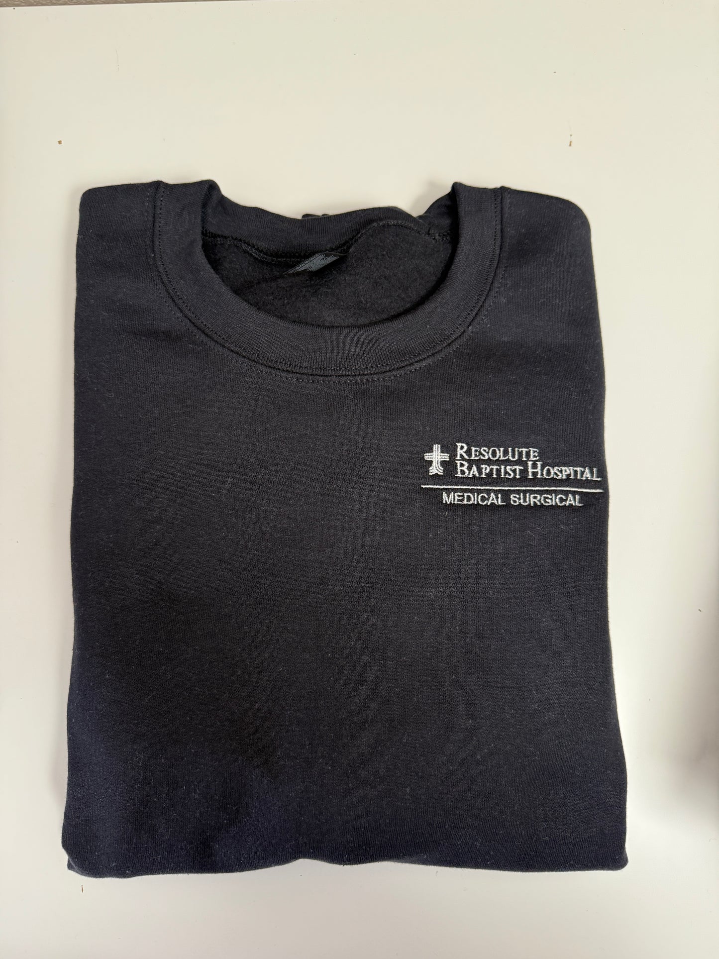 Resolute Hospital Embroidered Sweater